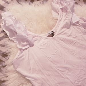 Ruffle strap bodysuit